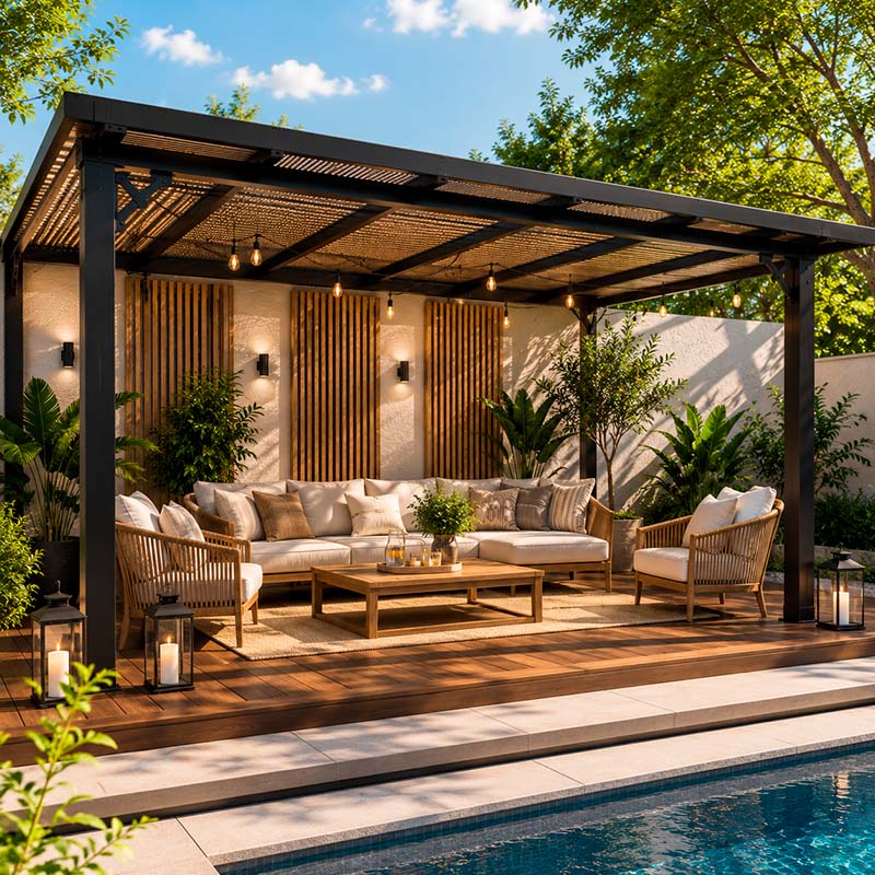 Luxury Outdoor Pergola-2
